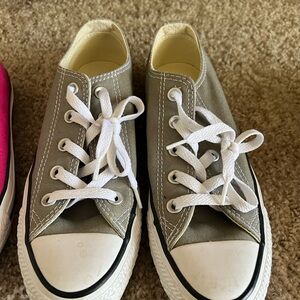 Gray/Sage Converse Chuck Taylors